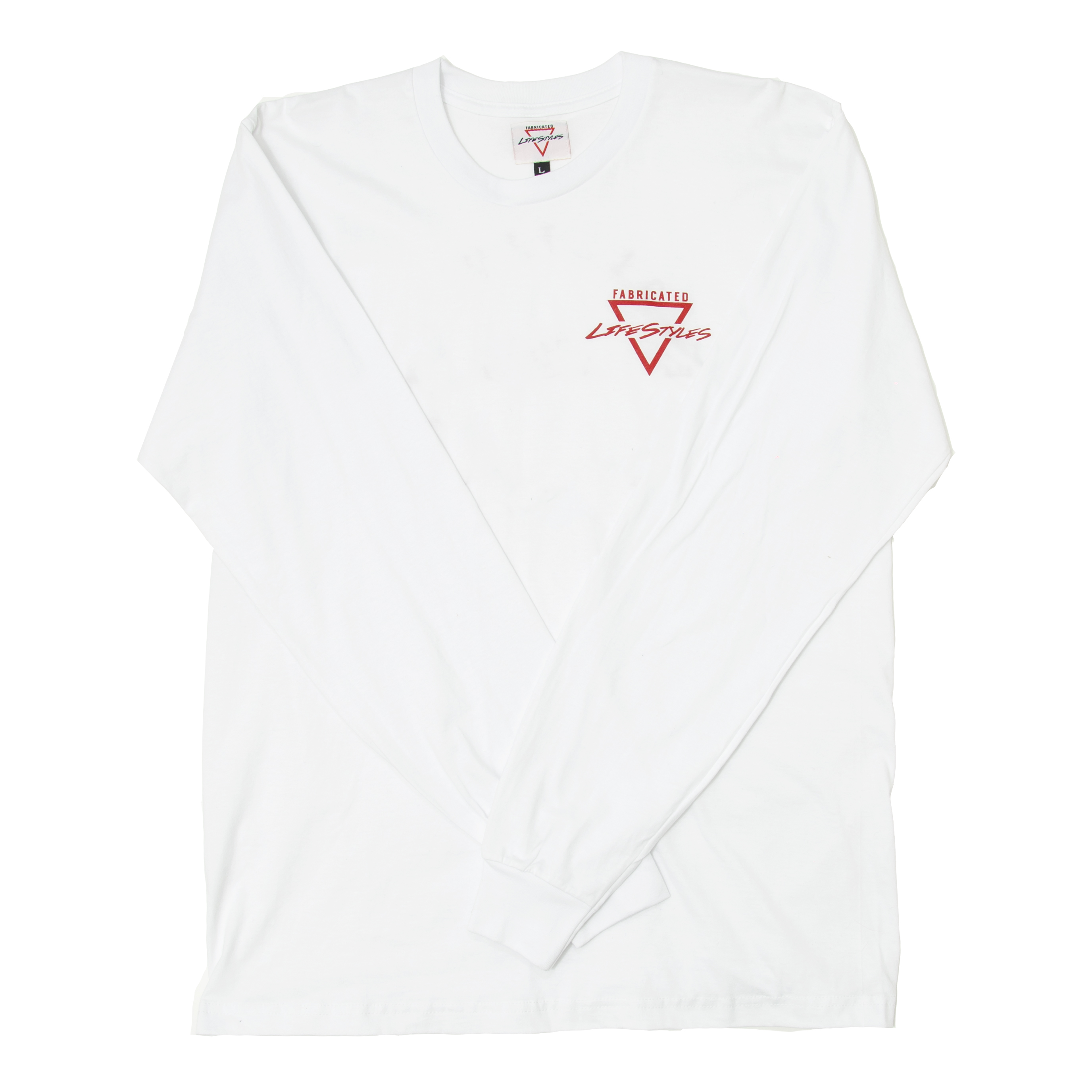 White Fine Jersey Long Sleeve