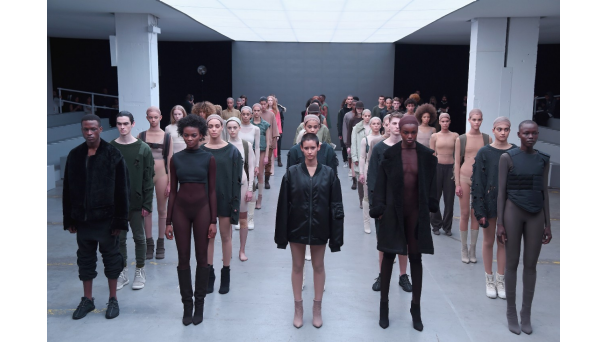 Kanye West Adiddas Fashion Show