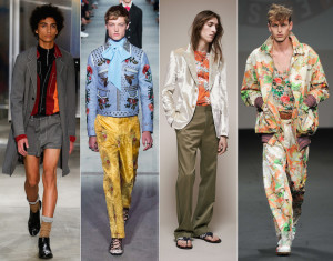 Men Floral Fashion Week 2016