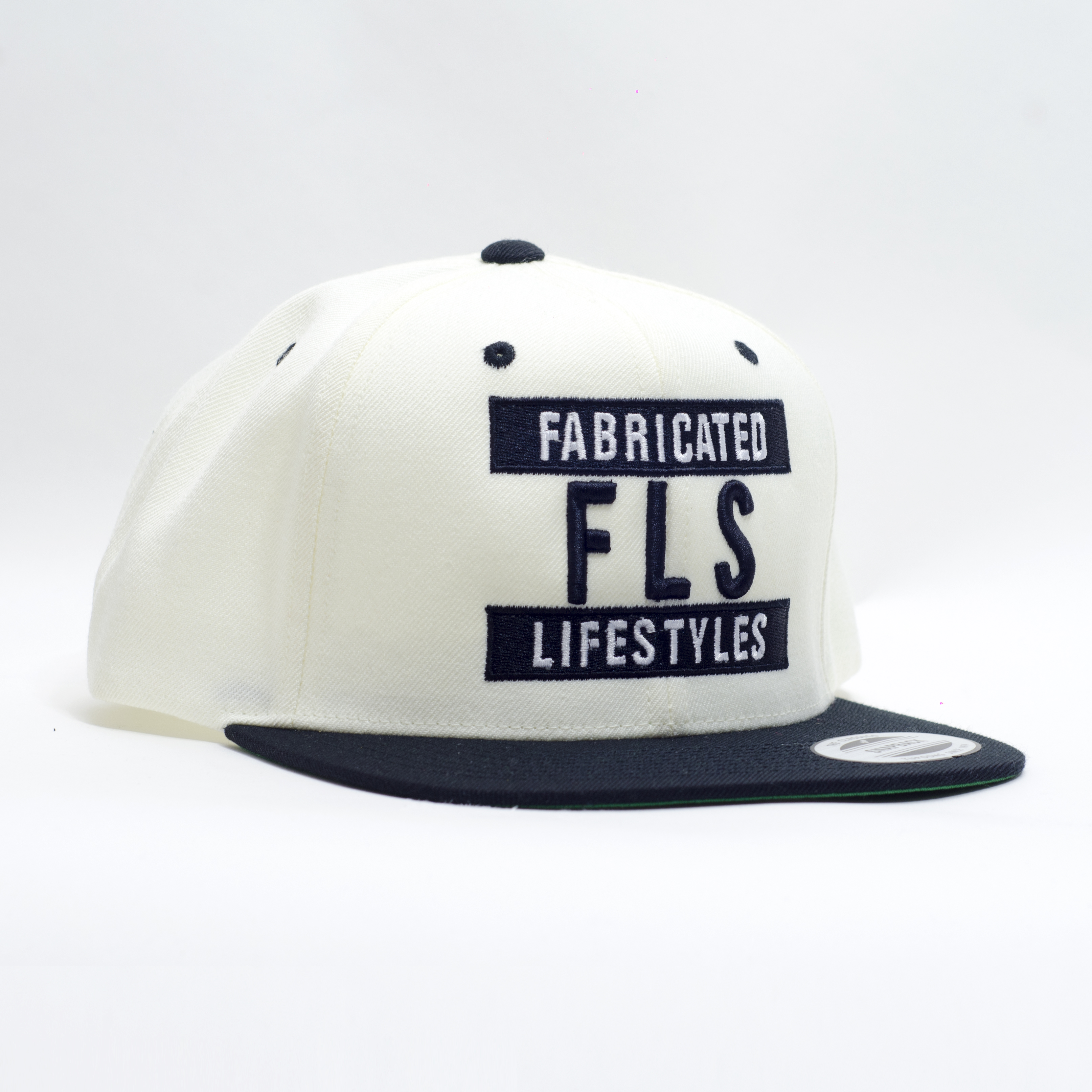 off white fls snapback cap